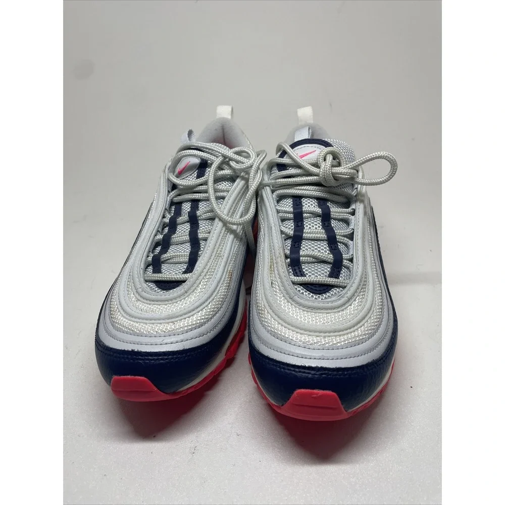 Nike Air Max 97 Pure Platinum Laser Orange Women's 7.5 [921733-015]‎